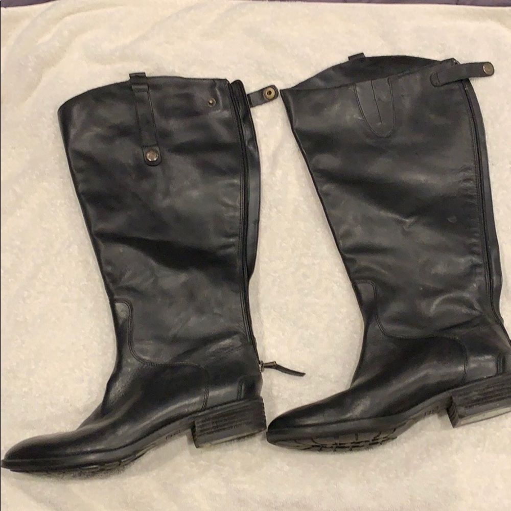 Sam Eldeman Wide Calf Riding Boots